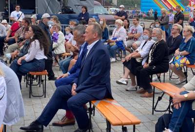 Александр Дрозденко посетил День города в Выборге