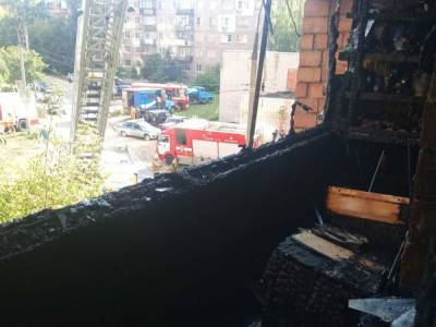 Человек погиб при пожаре в Советском районе