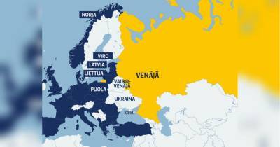 Финские телевизионщики оскандалились с картой Украины без Крыма