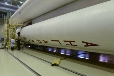 Ракету-носитель тяжелого класса «Ангара-А5» доставили на космодром Плесецк