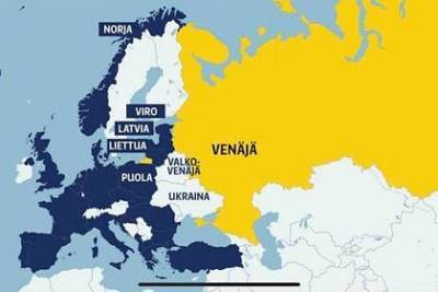 Финский телеканал показал карту с российским Крымом и возмутил Украину