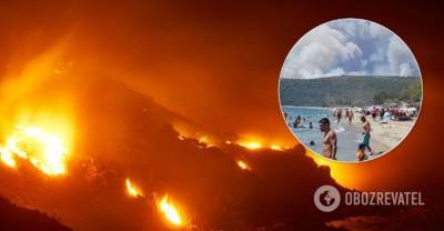 В Греции вспыхнули лесные пожары: эвакуировали целые деревни | Мир | OBOZREVATEL