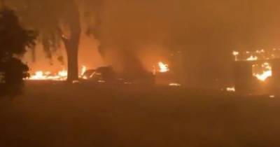 Лесной пожар в Калифорнии стал вторым по площади за всю историю штата