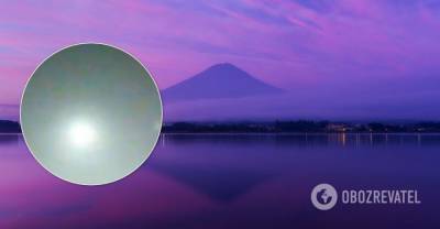 Над Японией заметили падение светящегося белого шара. Видео