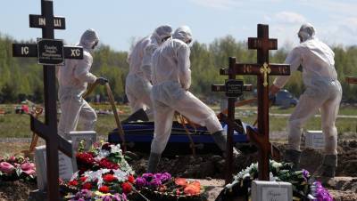 Жертвами коронавируса в Петербурге стали еще 10 человек