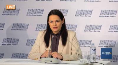 Светлана Тихановская - Тихановская считает, что военные не будут разгонять протестующих - naviny.by - Белоруссия