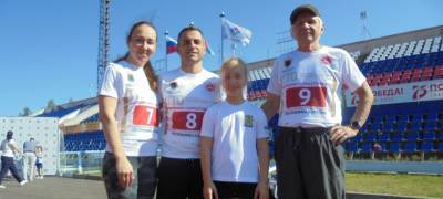 Семьи из Петрозаводска показали высокую готовность к труду и обороне (ФОТО)