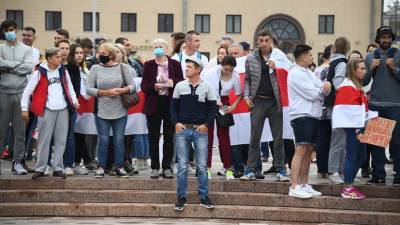 В Минске проходит митинг оппозиции