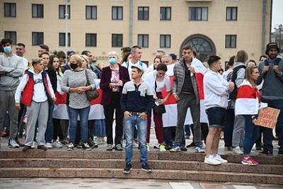 В Минске начался «Марш новой Белоруссии»