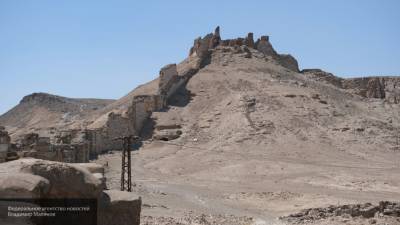Журналисты ФАН показали построенную в III веке крепость Халабия в Сирии