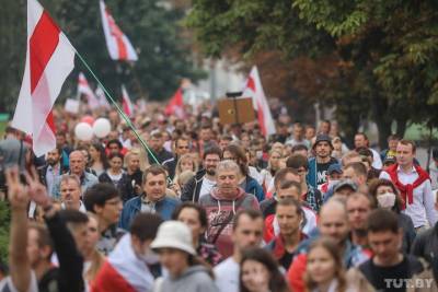 "Марш новой Беларуси": в Минске и других городах страны продолжаются митинги