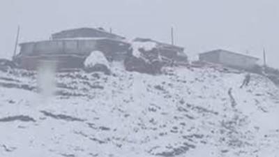 В самом южном районе России выпал снег