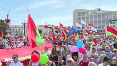 Белоруссия митингует за и против действующей власти