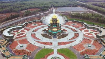 Строители главного храма Вооруженных сил РФ получили награды
