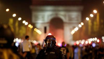 Полиция Парижа задержала шесть человек после финала Лиги чемпионов