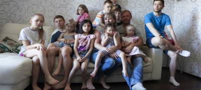 Лучшая многодетная семья России живет в Карелии