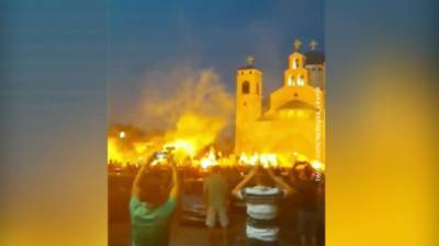 В Черногории прошли акции протеста православных верующих
