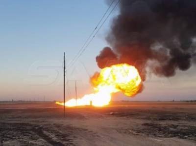 Взрыв на газопроводе на юге Сирии произошел в результате теракта