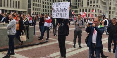 В Белоруссии против оппозиции применили советские песни и вежливый ОМОН