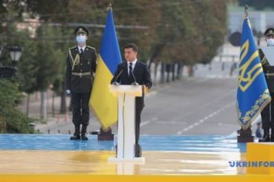 В 29-ю годовщину Независимости Украины на Донбассе уже 29-день нет боевых потерь, - Зеленский
