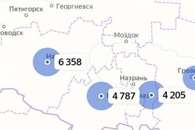 Число инфицированных COVID-19 на Северном Кавказе превысило 44 тысячи