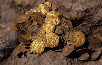 В Израили нашли клад из 1000-летних золотых монет