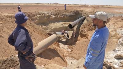 В Сирии устраняют последствия теракта на газопроводе