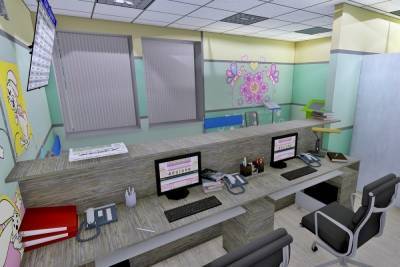 В Селивановской центральной районной больнице ремонтируют детскую поликлинику
