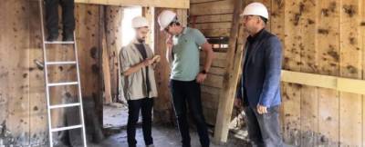 В Красногорске проверили ход реконструкции ильинского Родильного приюта