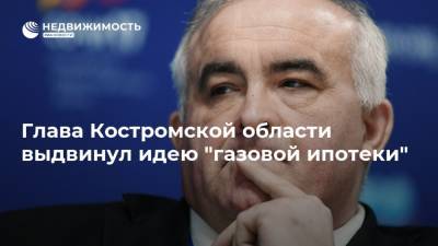Глава Костромской области выдвинул идею "газовой ипотеки"