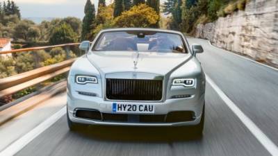 Представлен кабриолет Rolls-Royce Dawn в исполнении Silver Bullet