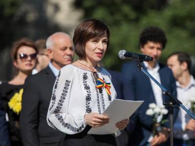 Майя Санду не считает день освобождения Молдавии от фашистов праздником