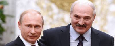 Лукашенко и Путин договорились о поставках российской вакцины от COVID-19 в Белоруссию