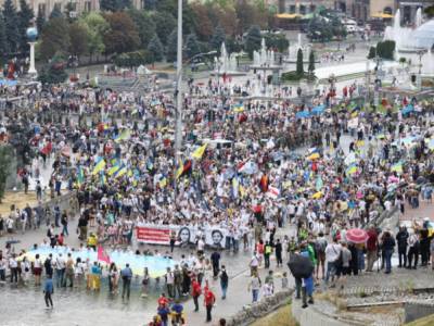 Мероприятия в Киеве по поводу Дня независимости Украины прошли без правонарушений - полиция