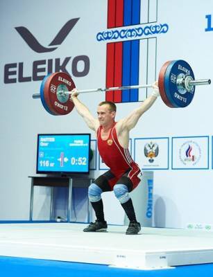 Тяжелоатлет из Коми завоевал серебро чемпионата России