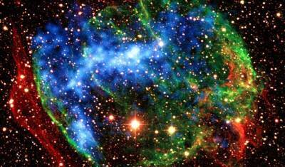 Крупнейшее вымирание на Земле было спровоцировано взрывом сверхновой звезды