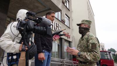 ​​На протестах в Минске замечен корреспондент CNN Фред Пляйтген