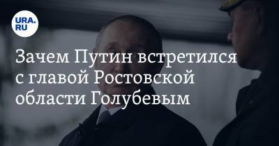 Зачем Путин встретился с главой Ростовской области Голубевым. Объяснение политолога