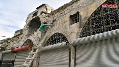 Сирия восстанавливает исторические памятники Алеппо при поддержке ООН
