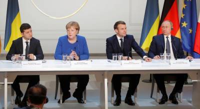Зеленский поддержал позицию Германии провести саммит лидеров "нормандской четверки" в сентябре