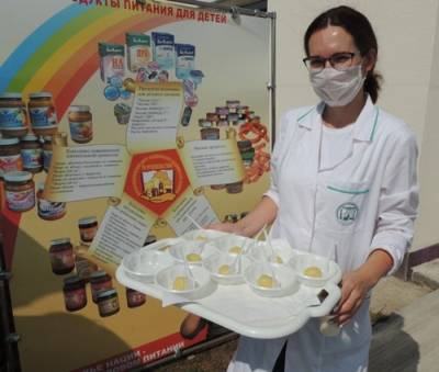 В Марьиной Горке открылся цех по производству продуктов детского питания
