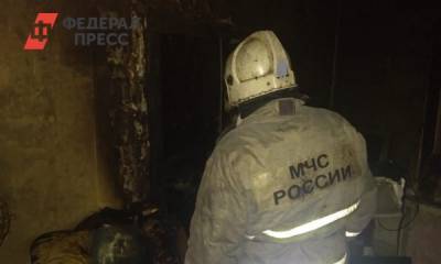 В Екатеринбурге мужчина погиб в пожаре из-за сигареты