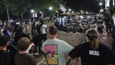 Протесты Black Lives Matter в Висконсине