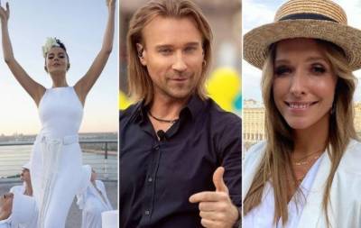 Попурі від MONATIK та щирі відеозвернення: зірки шоу-бізнесу привітали Україну з Днем Незалежності