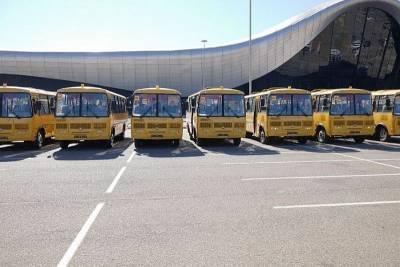 В преддверии Дня знаний города и районы Краснодарского края получили 74 школьных автобуса