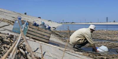 На Украине назвали условие для подачи воды в Крым