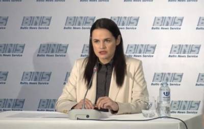 Тихановская пожаловалась Европарламенту на фальсификацию выборов