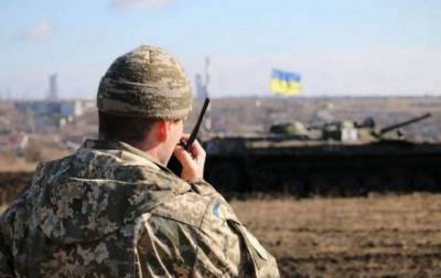 На Донбассе боевики один раз обстреляли позиции ООС