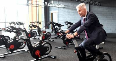 ФОТО: На Адажской базе открылся спортивный комплекс за 19,3 миллиона евро