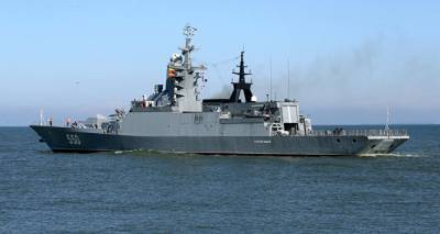 Четыре военных корабля РФ подошли к берегам Латвии